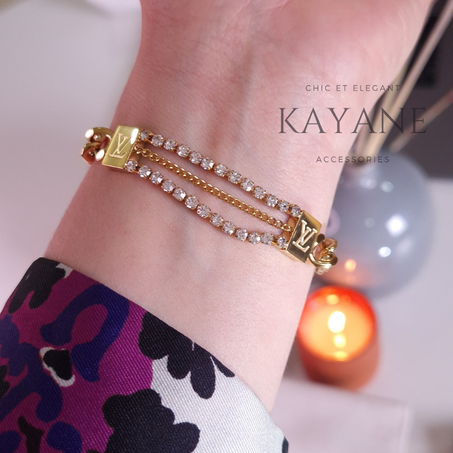 Gourmette Chic en acier inoxydable