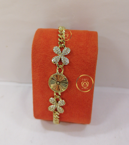 Collier trèfle jaune (كرميط البرسيم باللون الذهبي )
