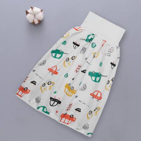 Jupe couche-culotte imperméable et absorbante pour bébé et enfant