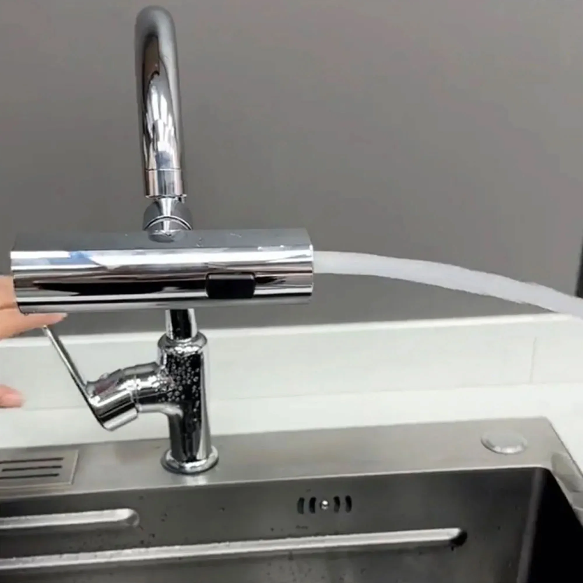 صنبور شلال 360 درجة بكل الاوضاع