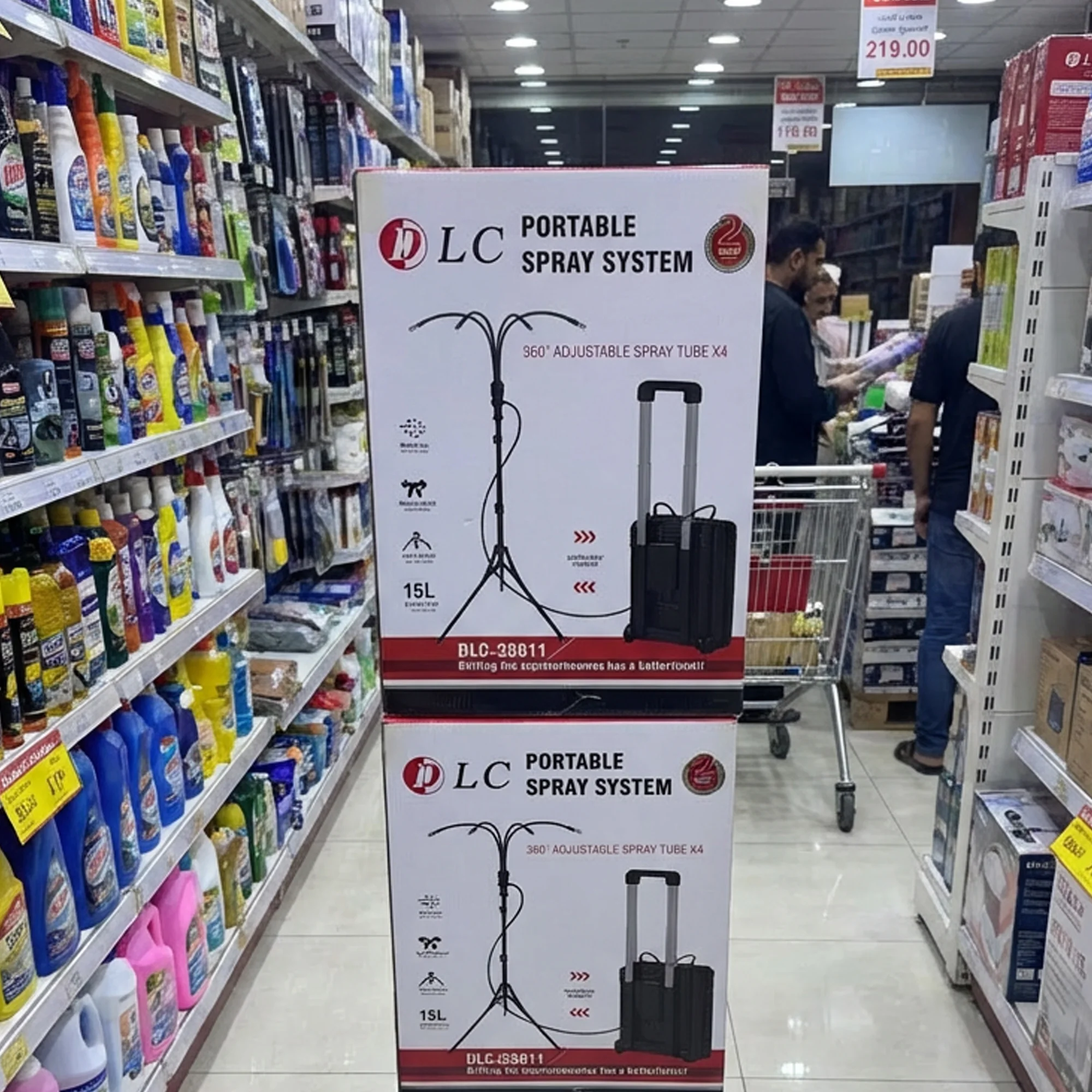 برّد صيفك وجلساتك! نظام التوزيع والرذاذ الذكي من DLC (ضمان عامين) شحن مجاني  🌿(خارج المخزون)