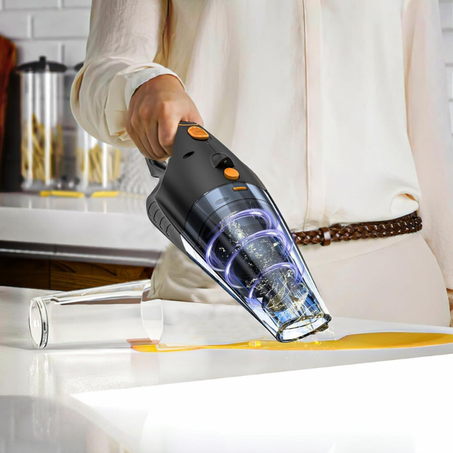 مكنسة كهربائية لاسلكية محمولة