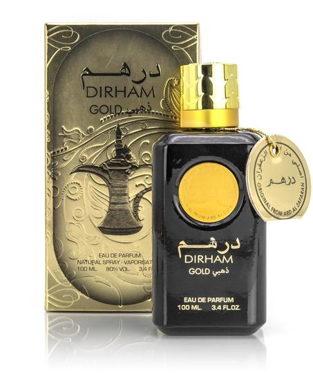 عطر درهم ذهبي من أرض الزعفران للجنسين 100مل