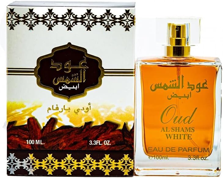 عطر عود شمس ابيض للرجال والنساء والبنات من عبير، 100 مل