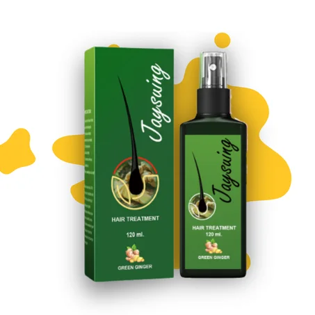 بخاخ الزنجبيل الأخضر لمعالجة تساقط الشعر