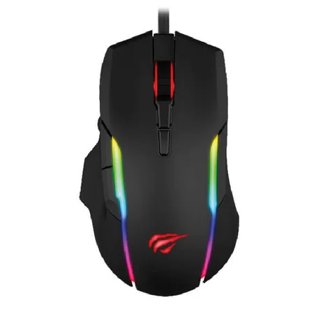 HAVIT GAMENOTE MS1012A RGB Backlit Programmable Software Gaming Mouse 7 Buttons – 4800 DPI