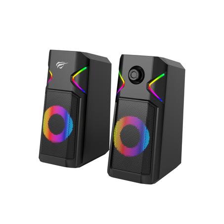 Havit Electronic gaming speaker éclairage RGB, SK201