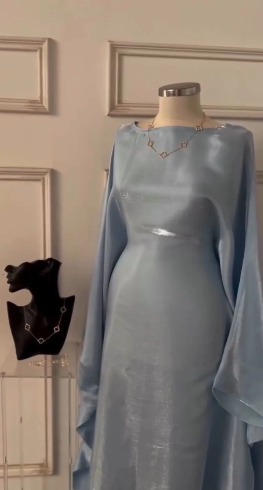 butterfly abaya organsa