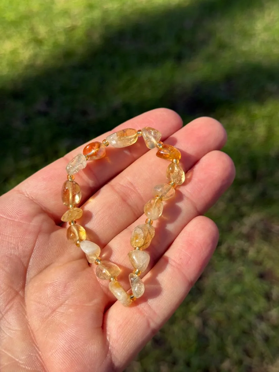 bracelet citrine/سوار السترين