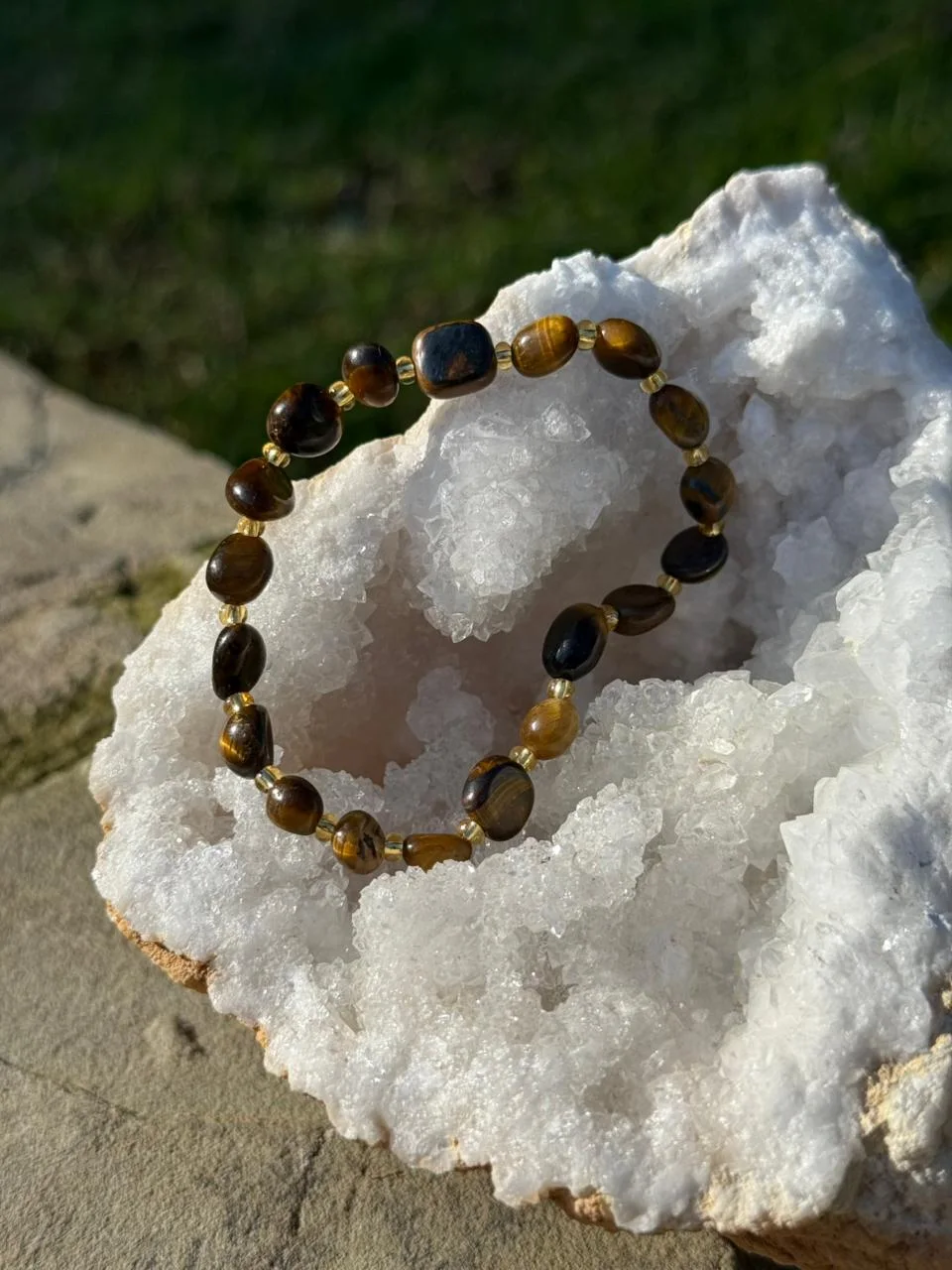 bracelet œil de tigre/ سوار عين النمر