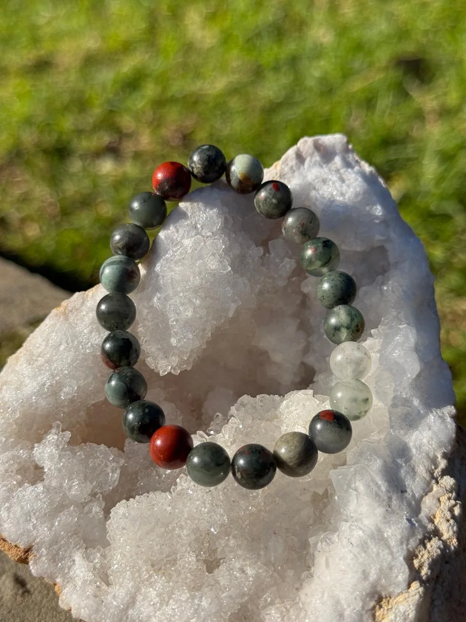 bracelet bloodstone /سوار حجر الدم