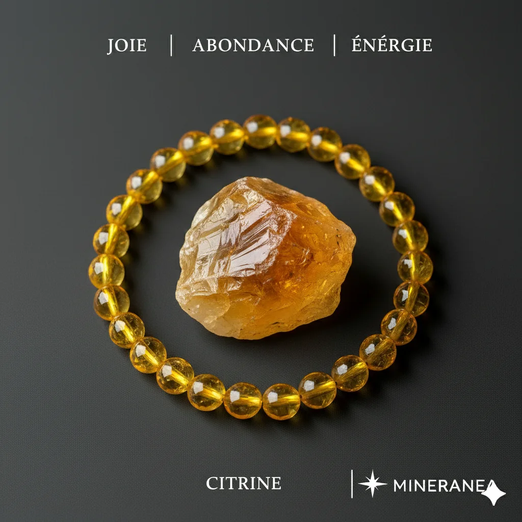 bracelet citrine/سوار السترين