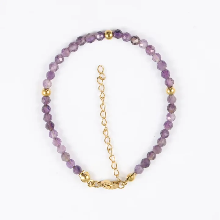 bracelet améthyste / سوار من الجمشت