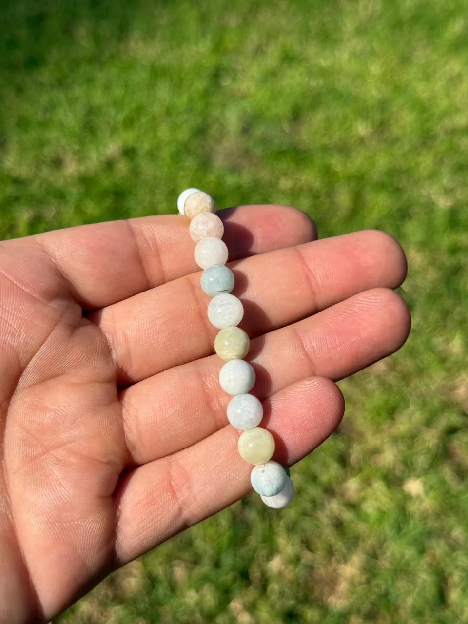 bracelet Morganite  /سوار حجر المورجانيت