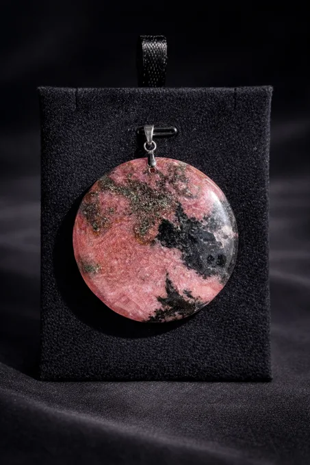 collier Rhodonite/قلادة  الرودونيت