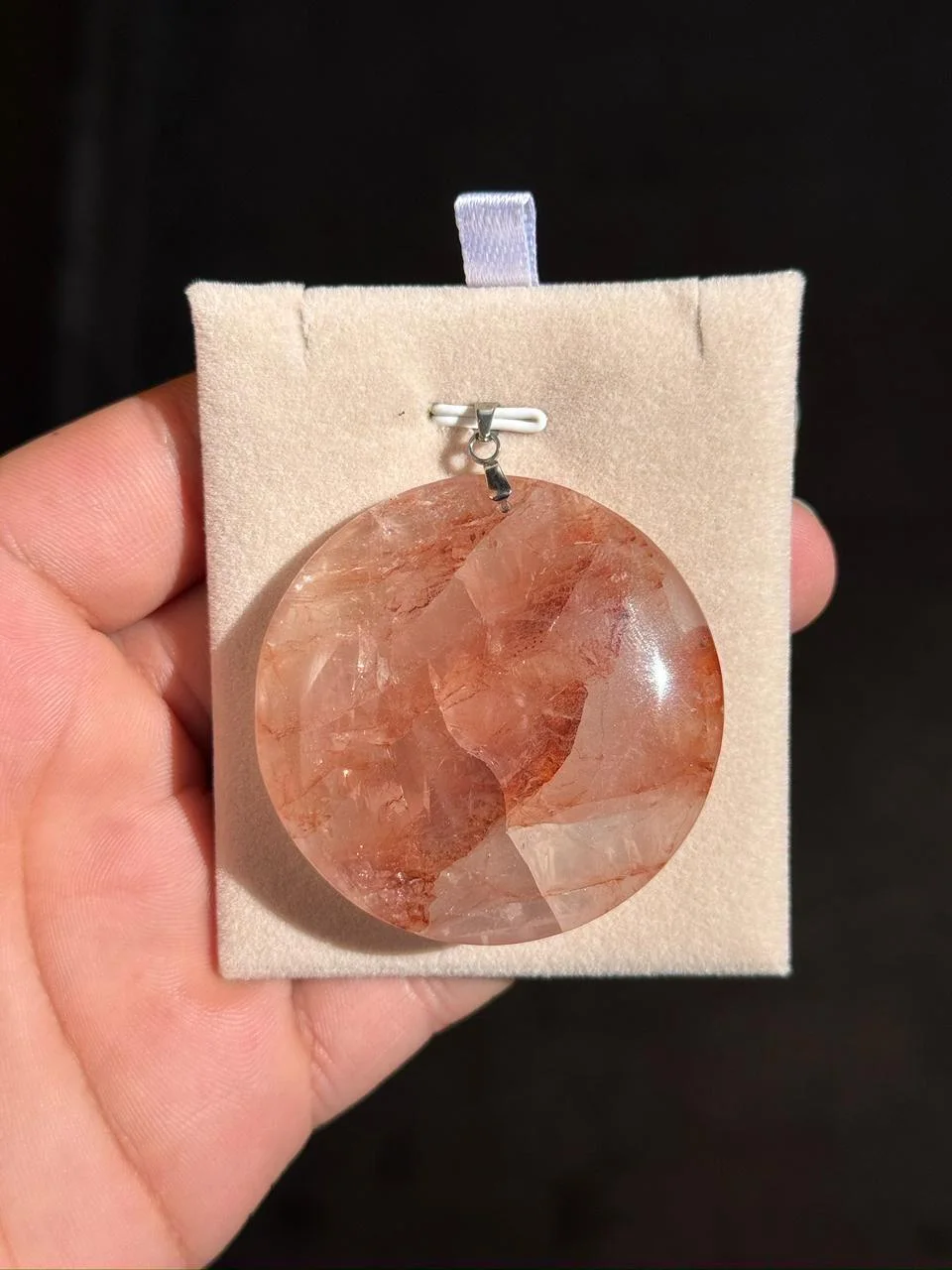 colliers quartz rouge /قلادات الكوارتز الأحمر