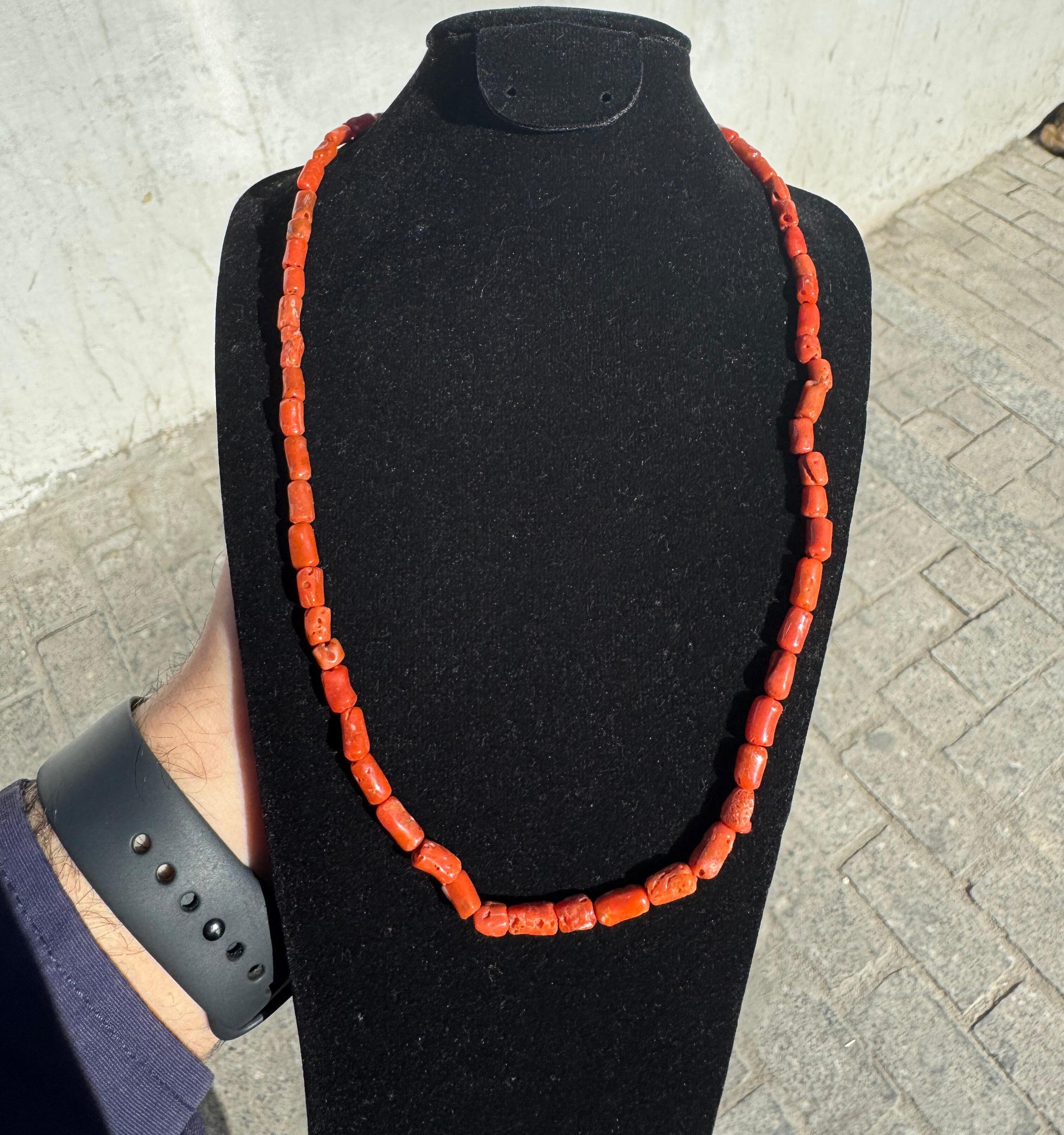 collier corail /قلادة المرجان