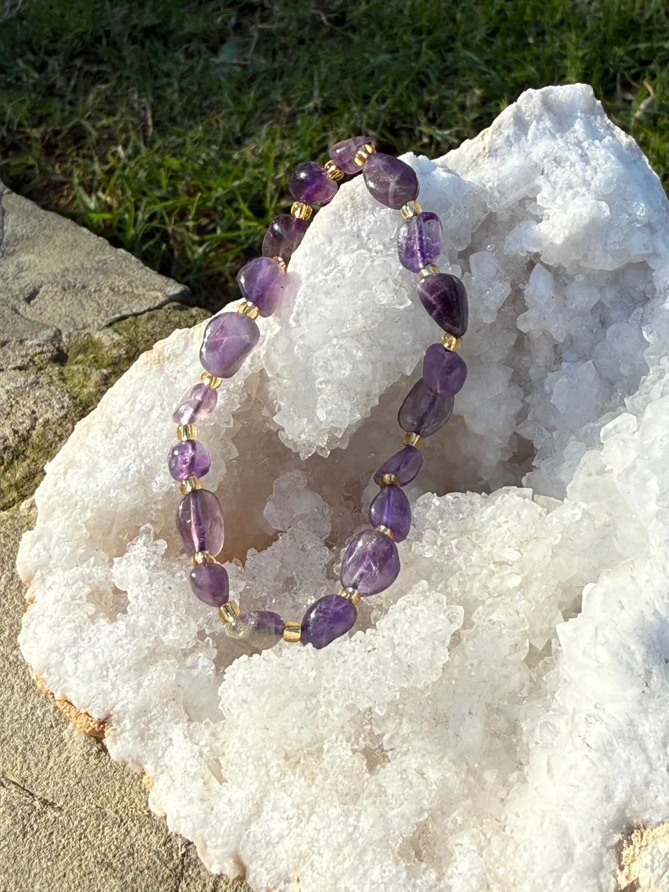 bracelet améthyste / سوار من الجمشت