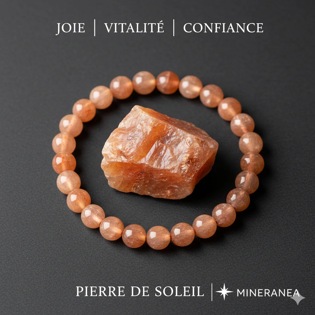 bracelet pierre de soleil  /سوار حجر الشمس