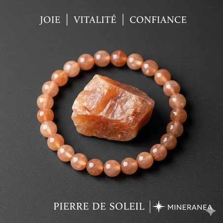 bracelet pierre de soleil  /سوار حجر الشمس