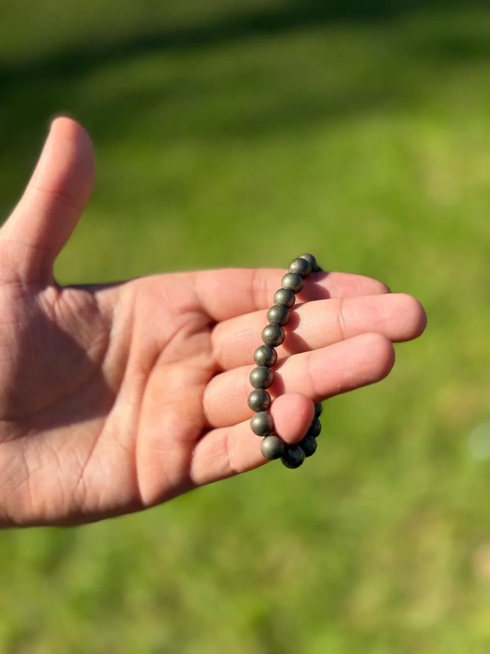 bracelet pyrite / سوار حجر البيريت