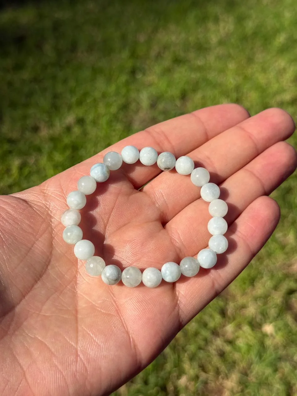 bracelet aquamarine/سوار الأكوامارين