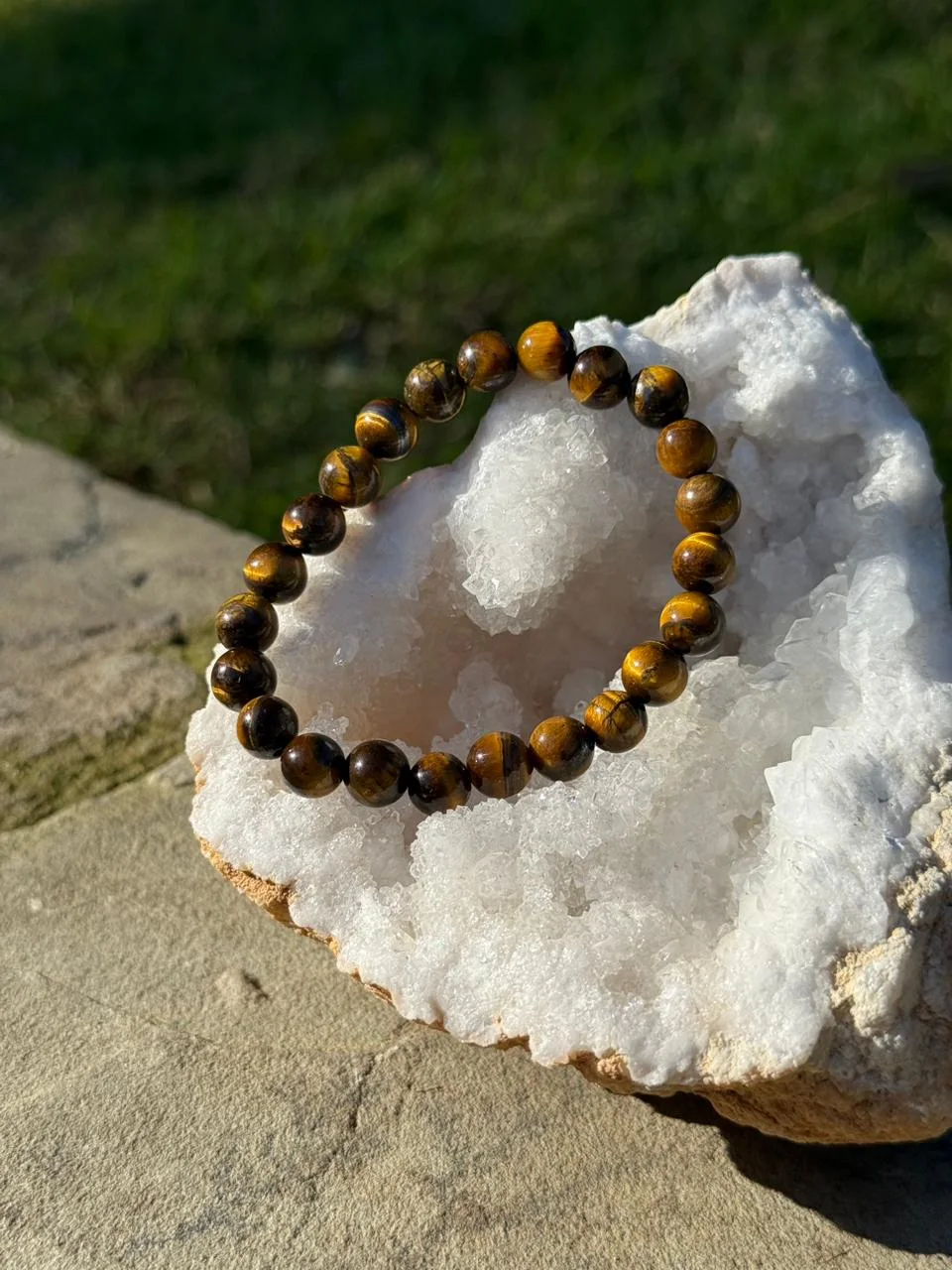 bracelet œil de tigre/سوار عين النمر