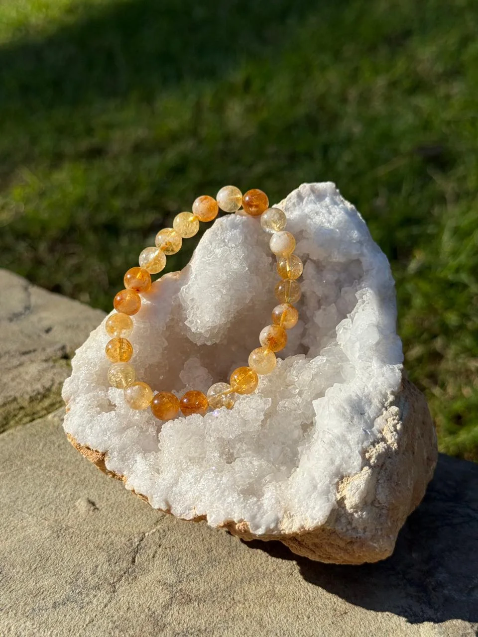 bracelet citrine/سوار السترين