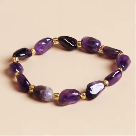 bracelet améthyste / سوار من الجمشت