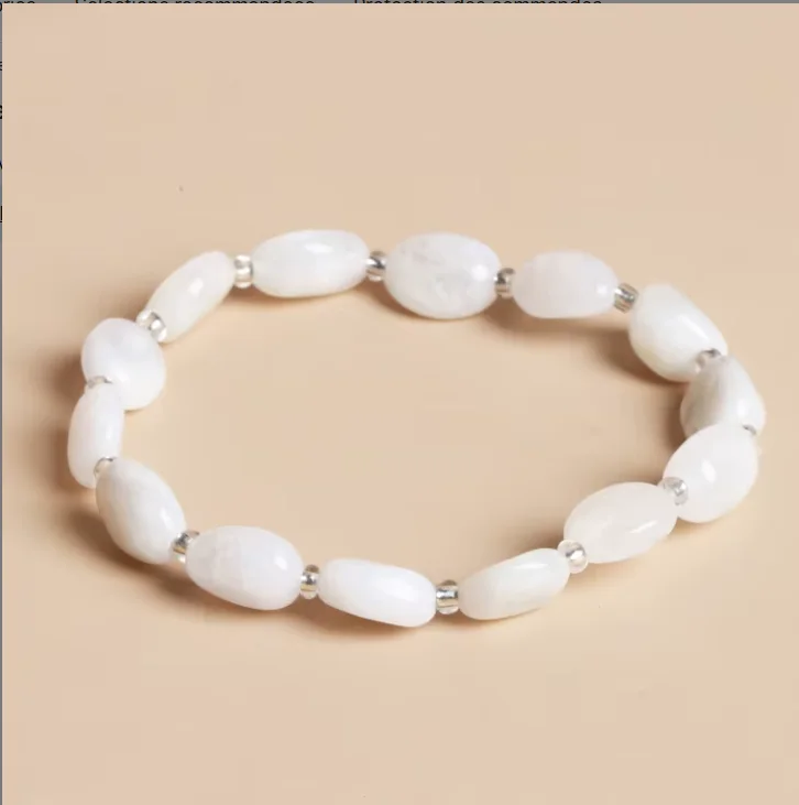 bracelet pierre de lune /سوار حجر القمر