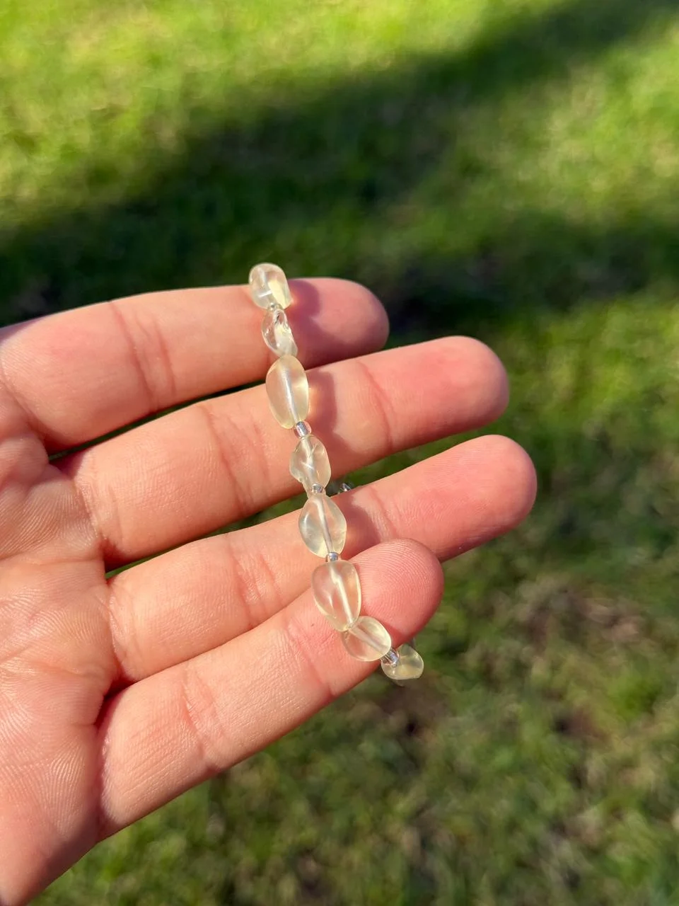 bracelet quartz citron / سوار كوارتز ليموني