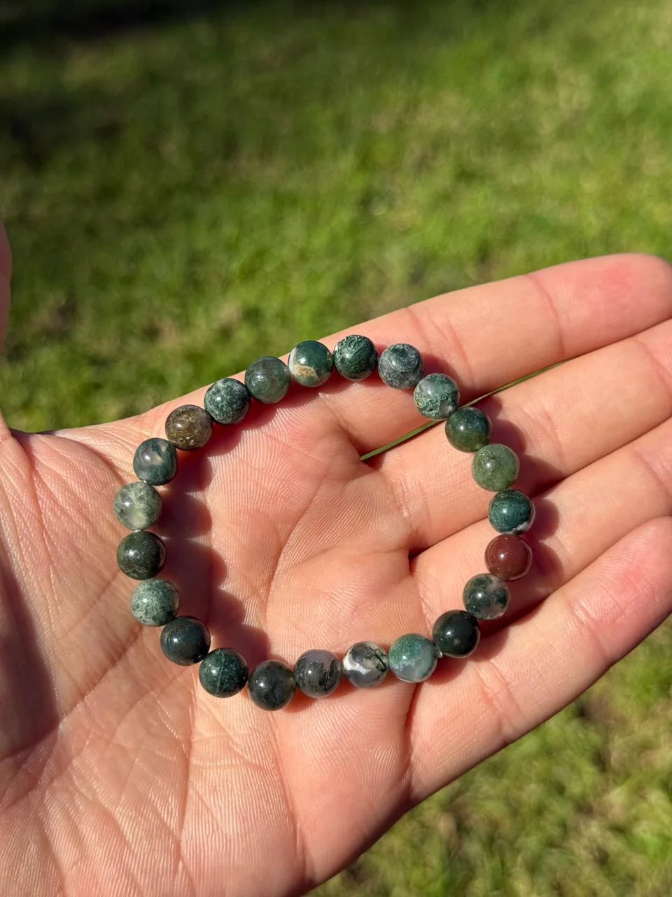 bracelet indian agate /سوار العقيق الهندي