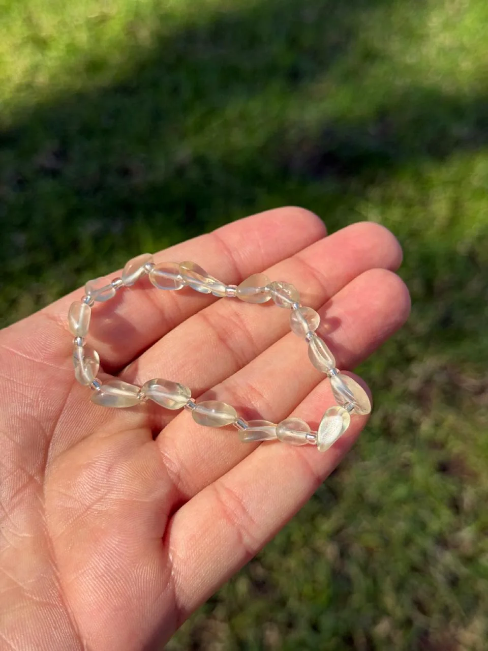 bracelet quartz citron / سوار كوارتز ليموني