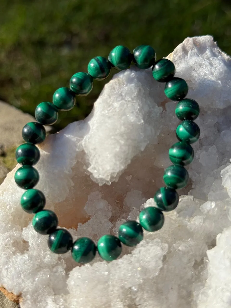 bracelet malachite / سوار الملاكيت