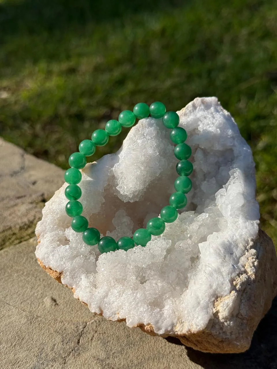 Bracelet Aventurine /  سوار أفنتورين