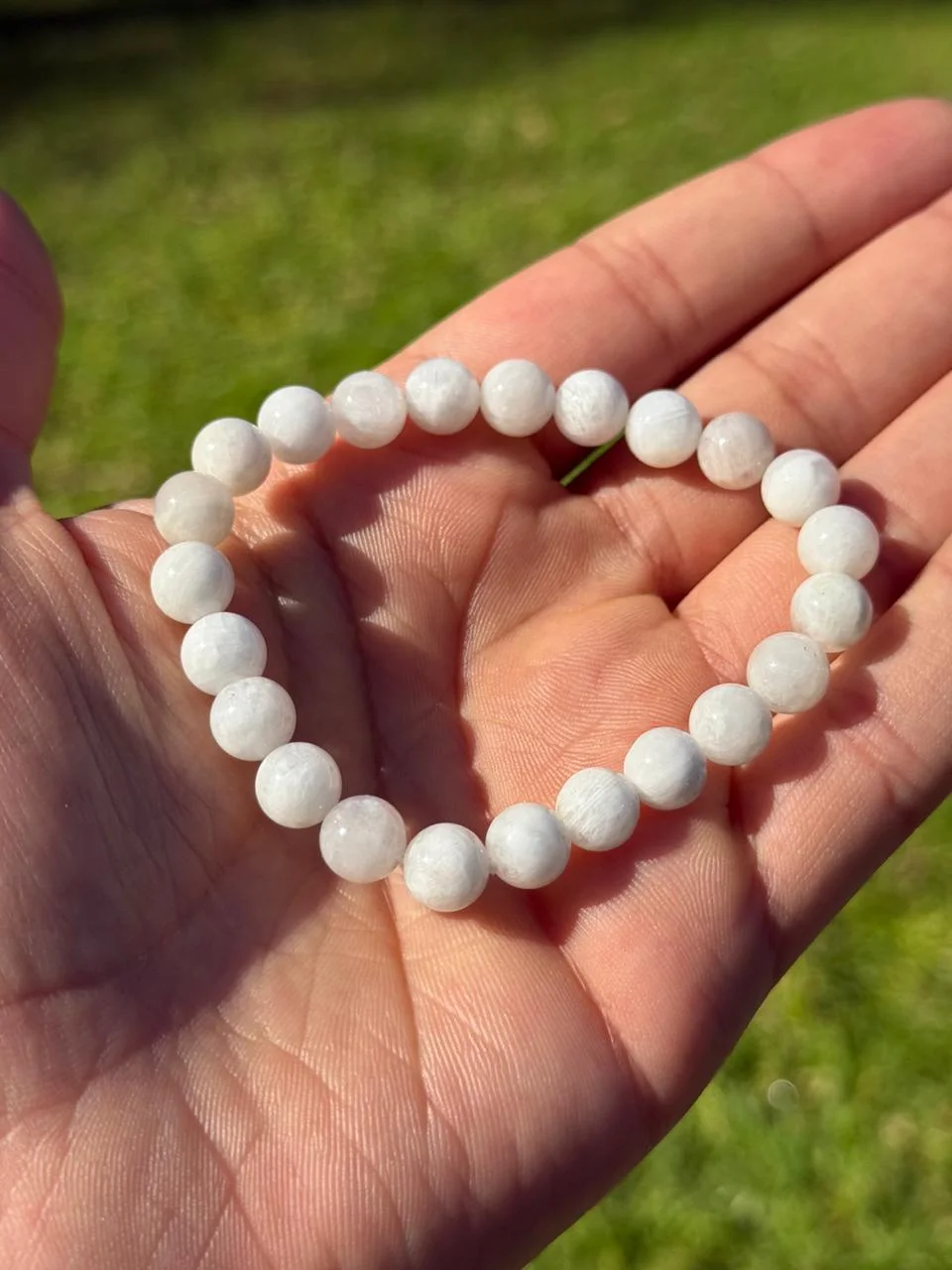 bracelet Pierre de lune / سوار حجر القمر