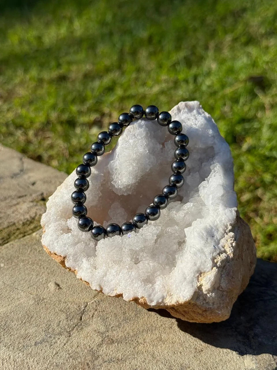 bracelet hématite / سوار الهيماتيت