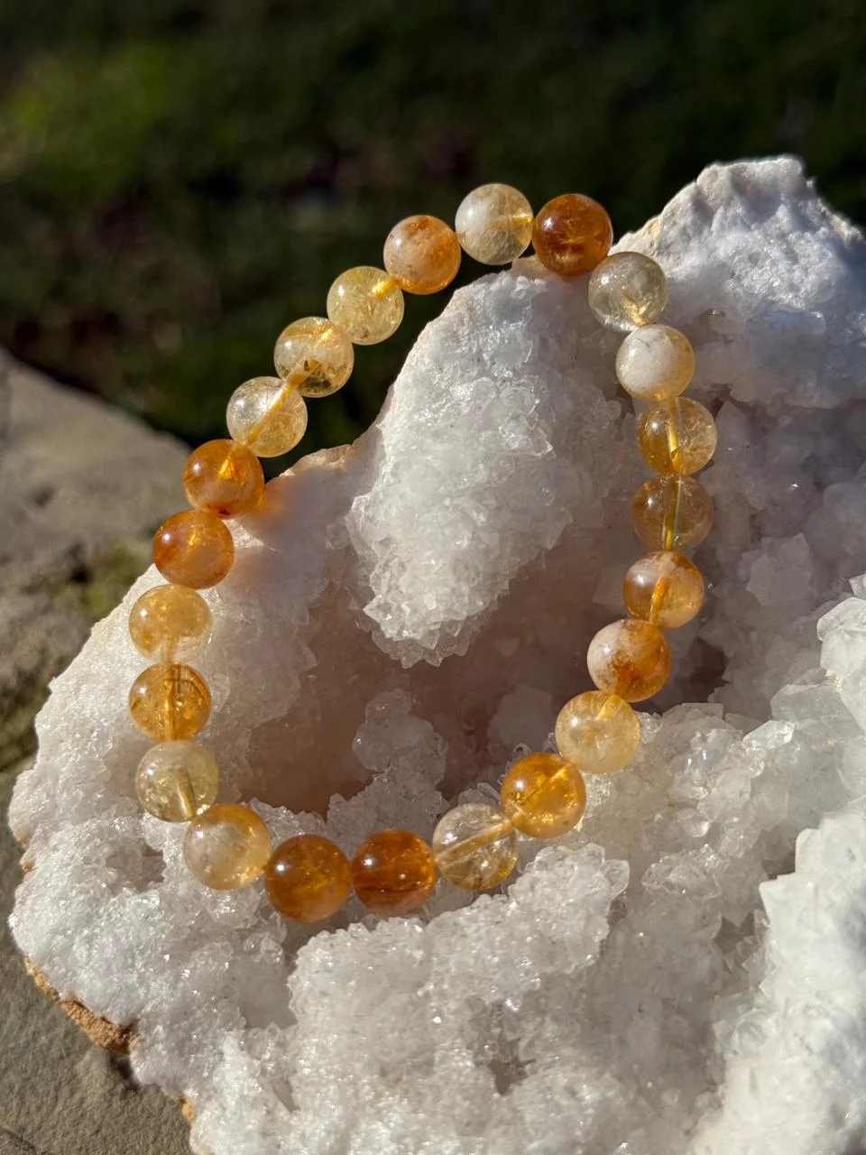 bracelet citrine/سوار السترين