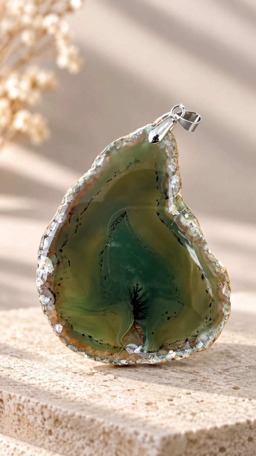 colliers agates /قلادات العقيق