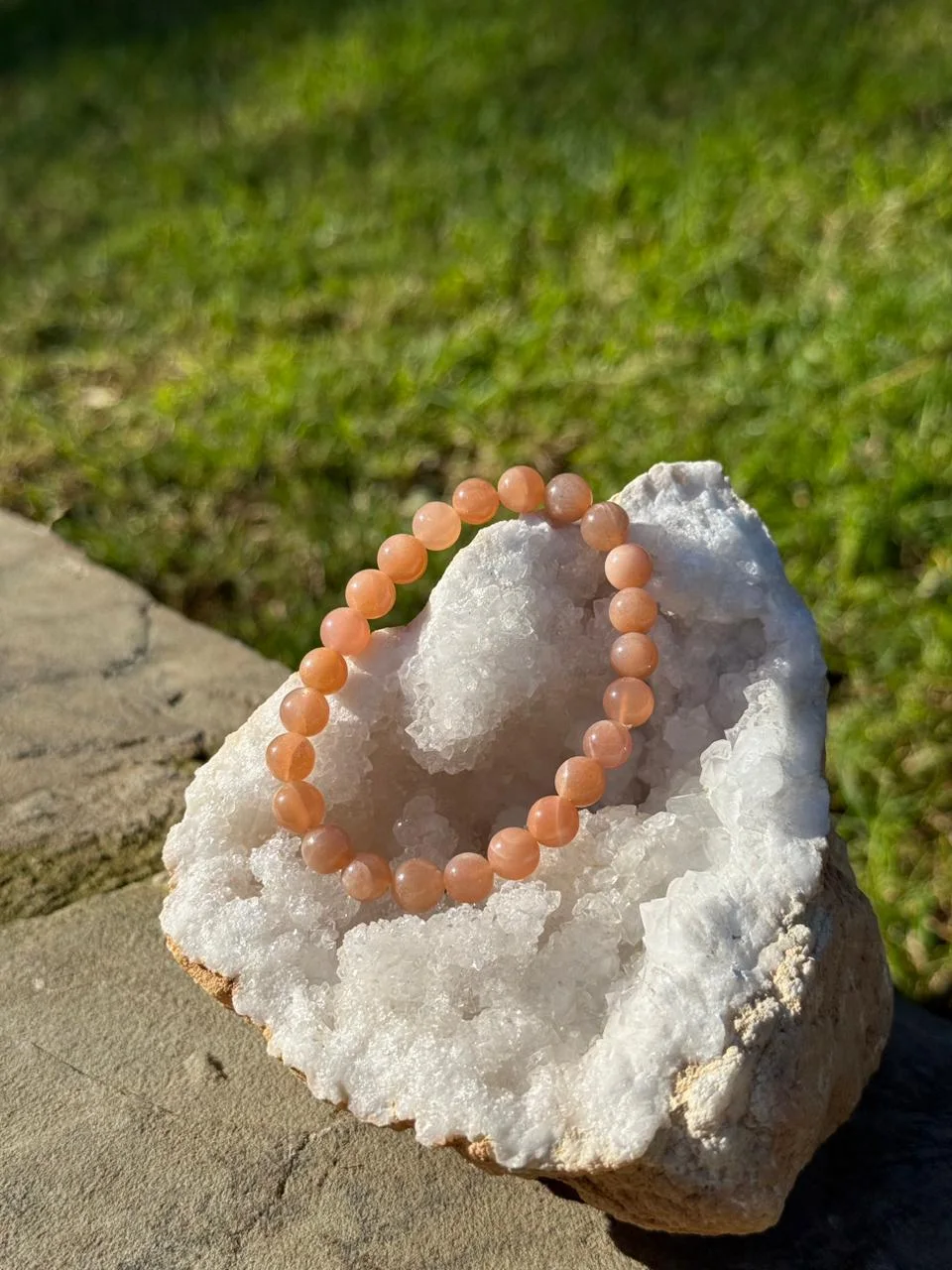 bracelet pierre de soleil  /سوار حجر الشمس