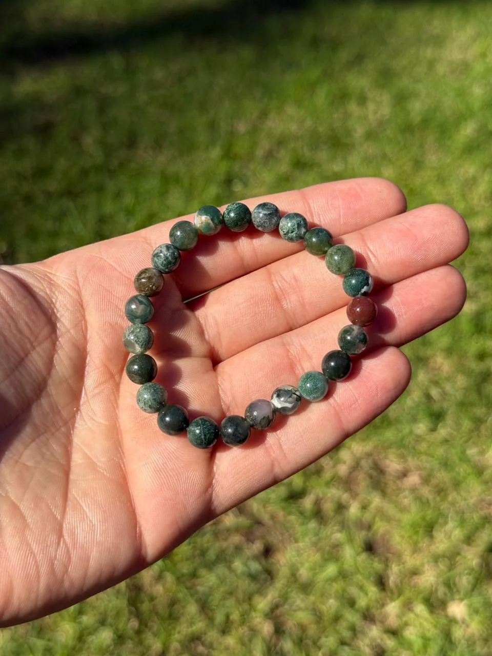 bracelet indian agate /سوار العقيق الهندي