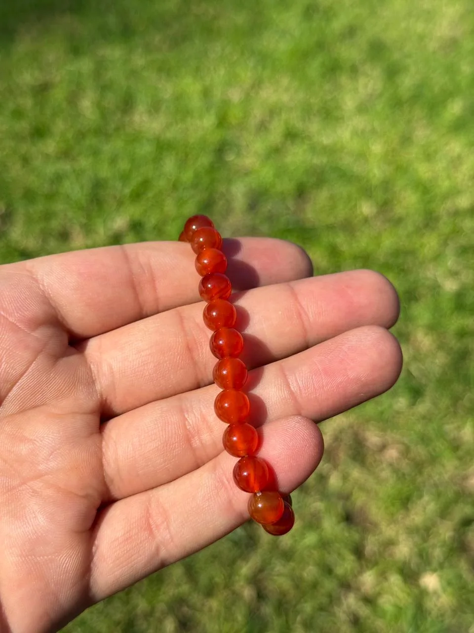 bracelet cornaline  /سوار كارنيليان