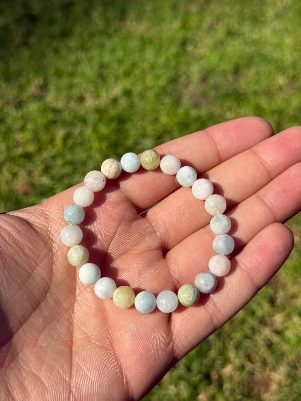 bracelet Morganite  /سوار حجر المورجانيت