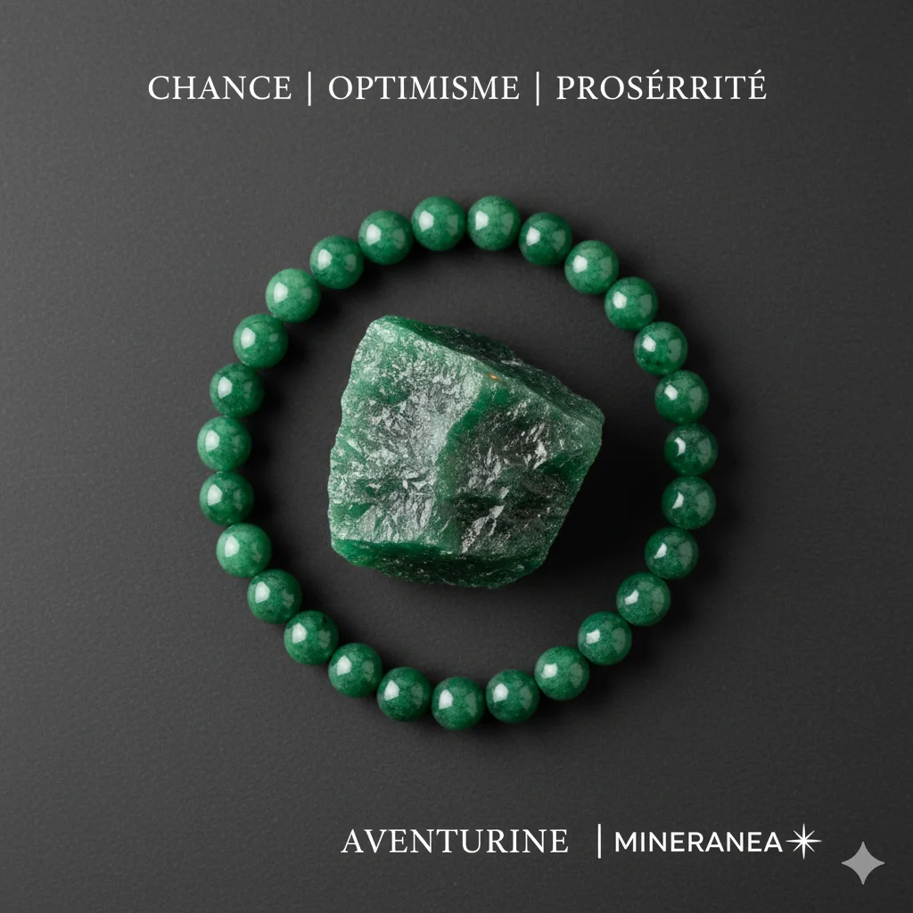 Bracelet Aventurine /  سوار أفنتورين