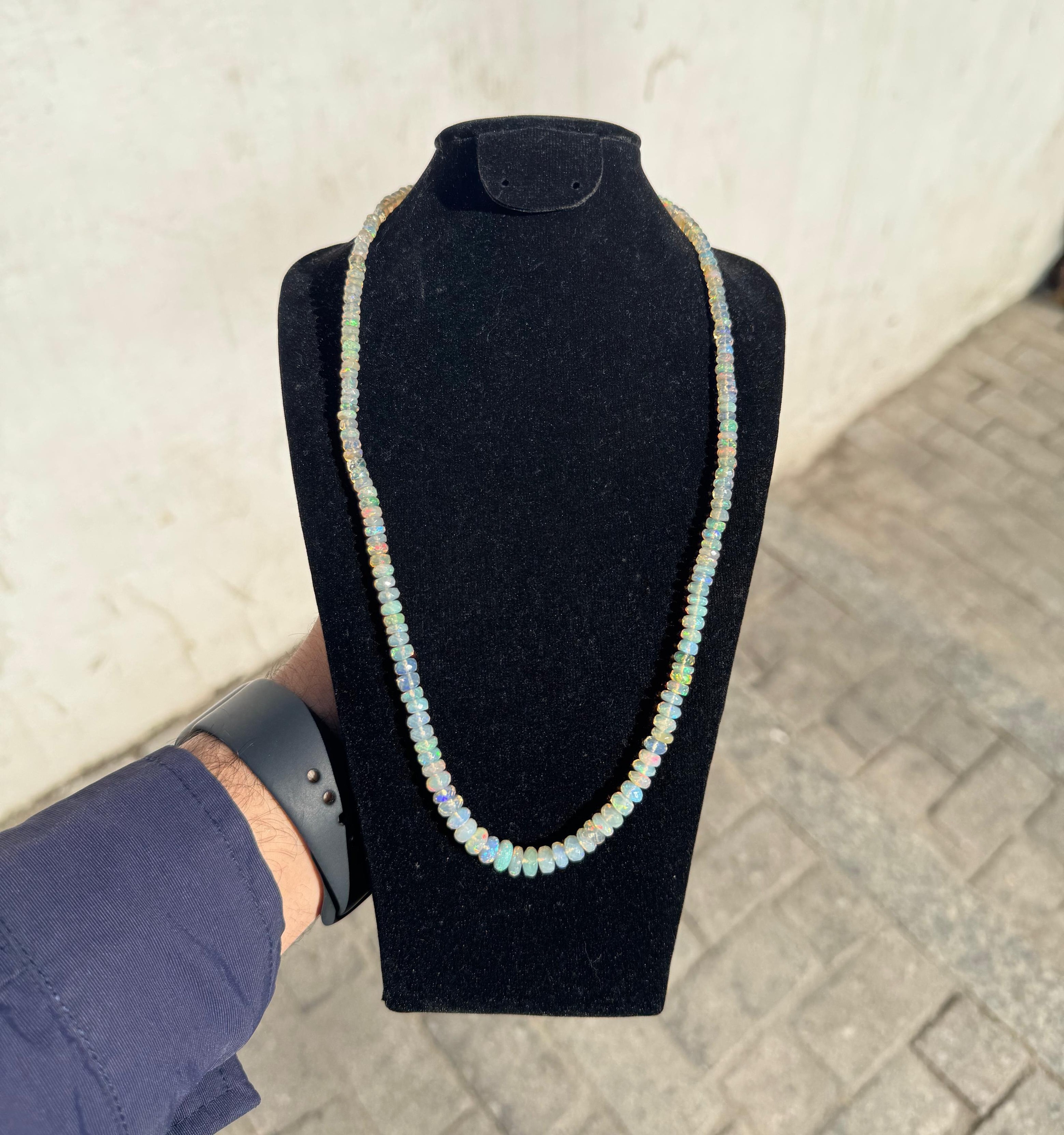 collier opal /قلادة أوبال