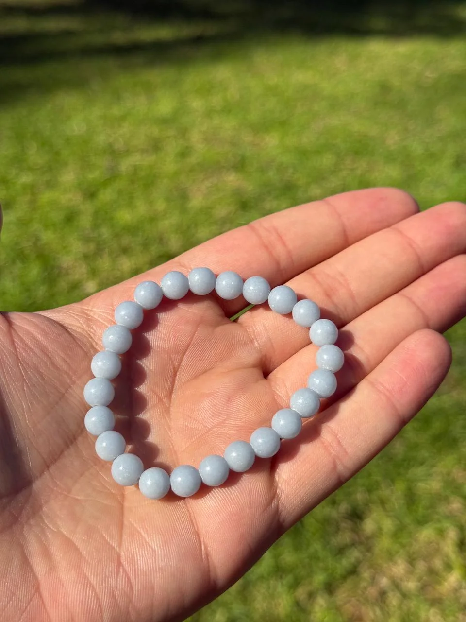 Bracelet Angélite / سوار انجليت