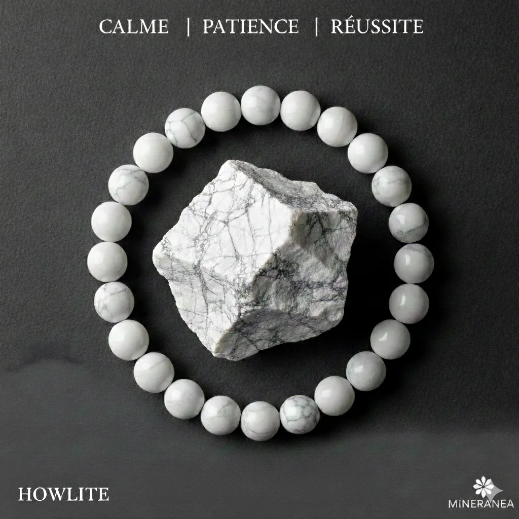 Bracelet Howlite / سوار هاولايت