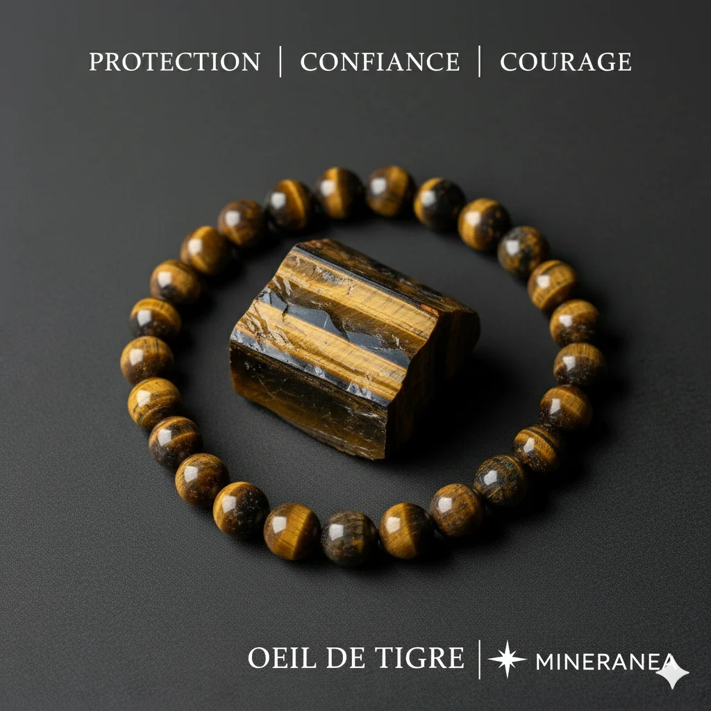 bracelet œil de tigre/سوار عين النمر