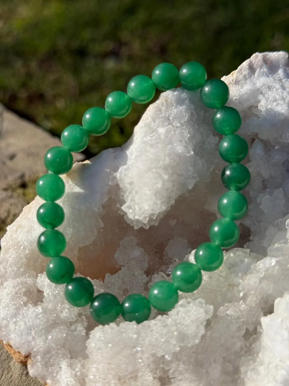Bracelet Aventurine /  سوار أفنتورين