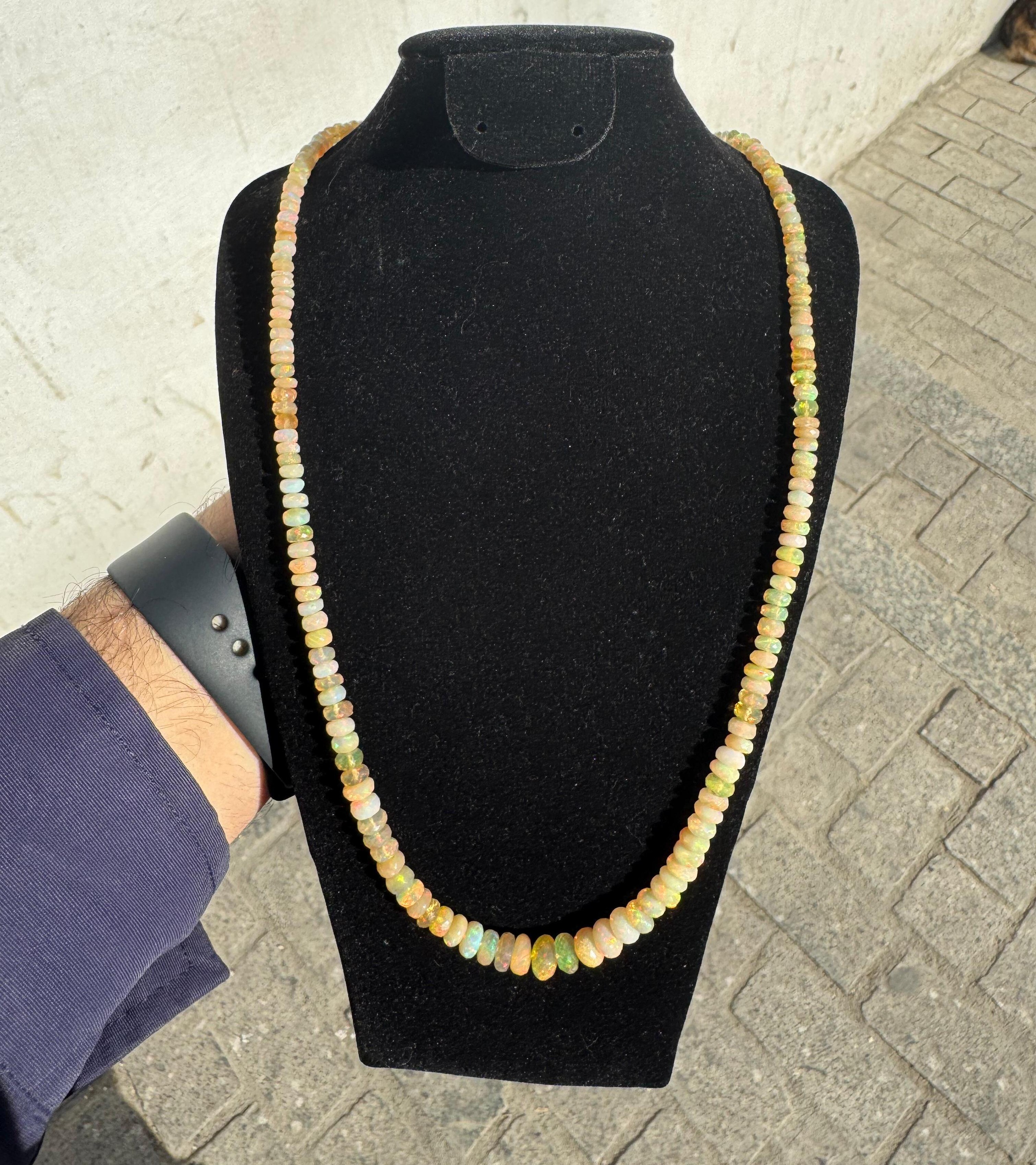 collier opal /قلادة أوبال